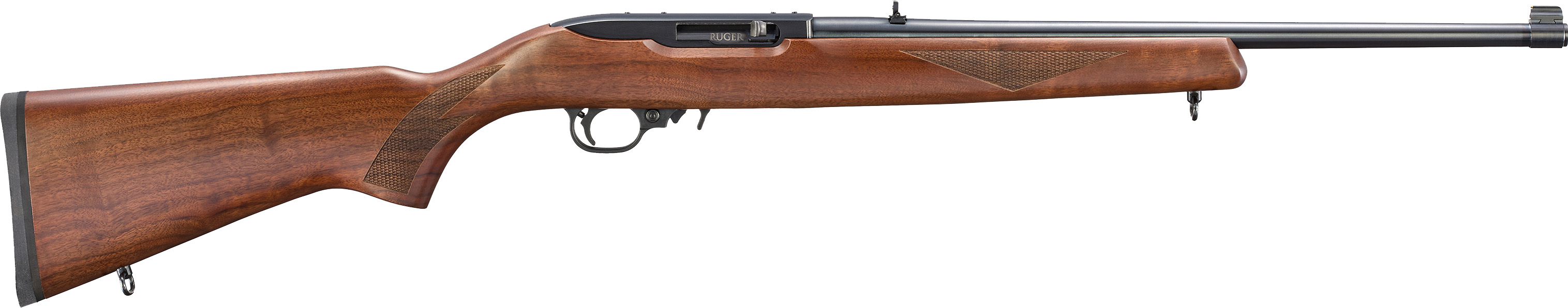 Ruger RUG 10/22 22LR 18 CHK WLNT