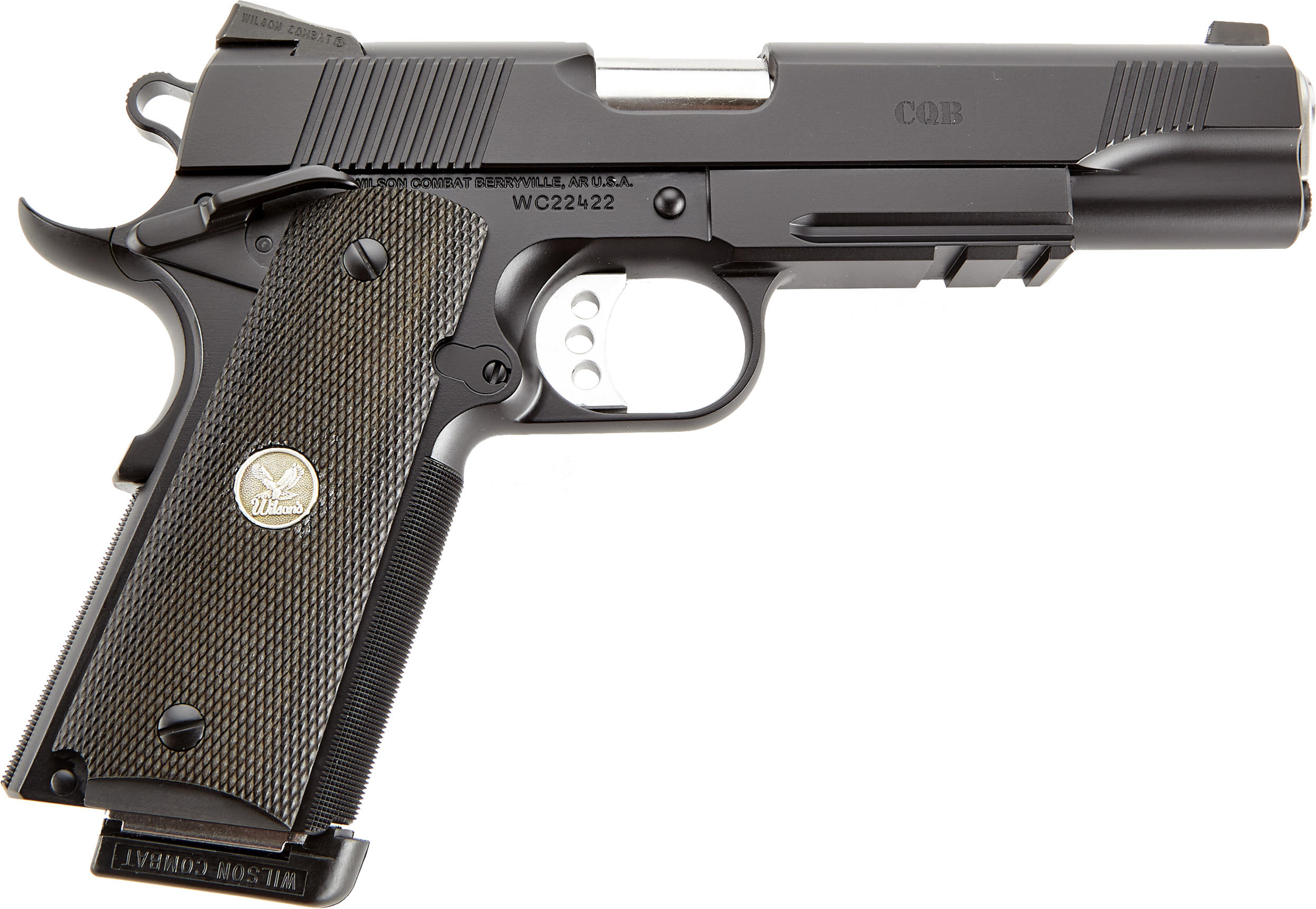 Wilson Combat WCT CQB GVT AMB 45AP BLK LR CA