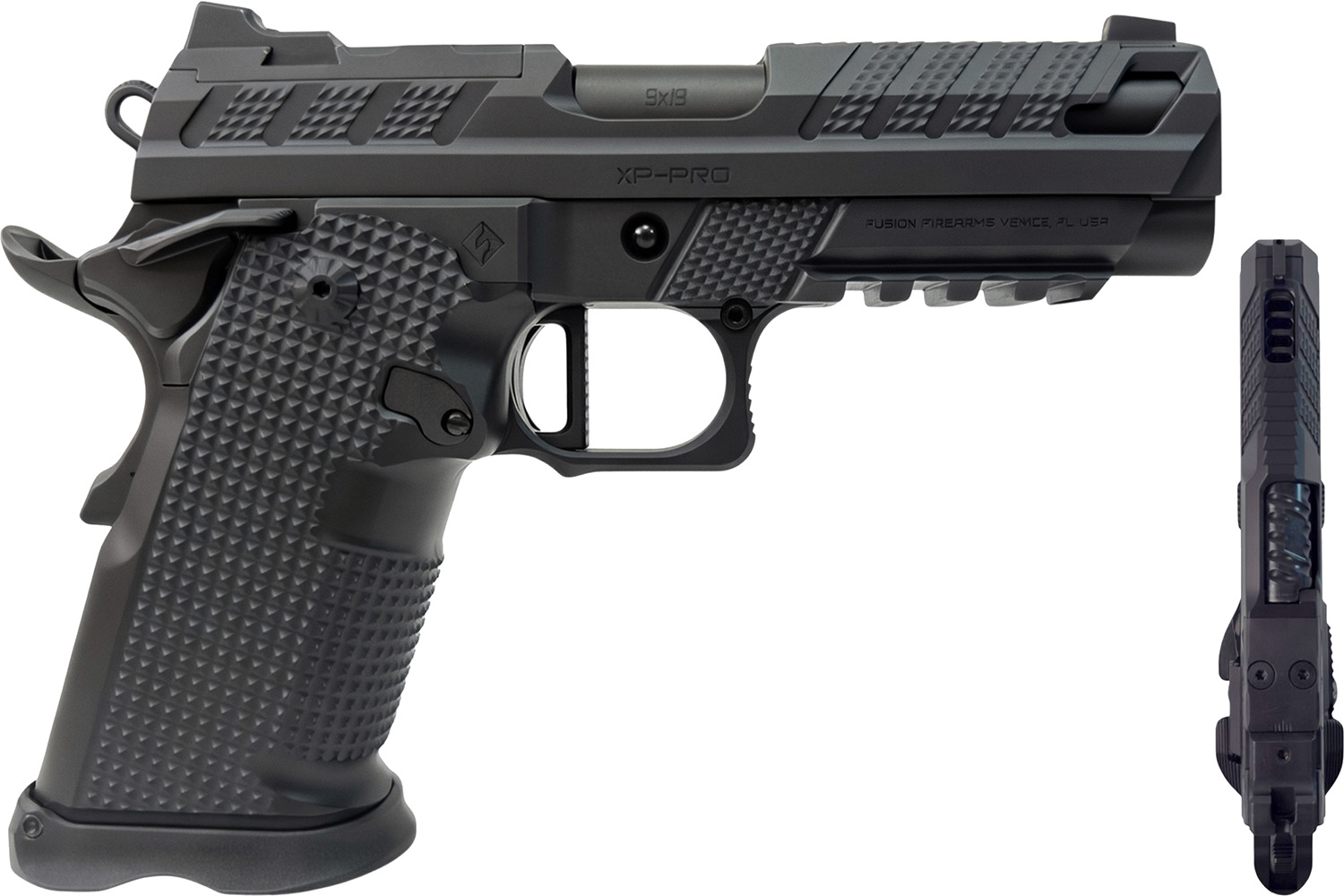 Fusion Firearms FUS XPPROV2 9MM 4 17RD BLK PRT