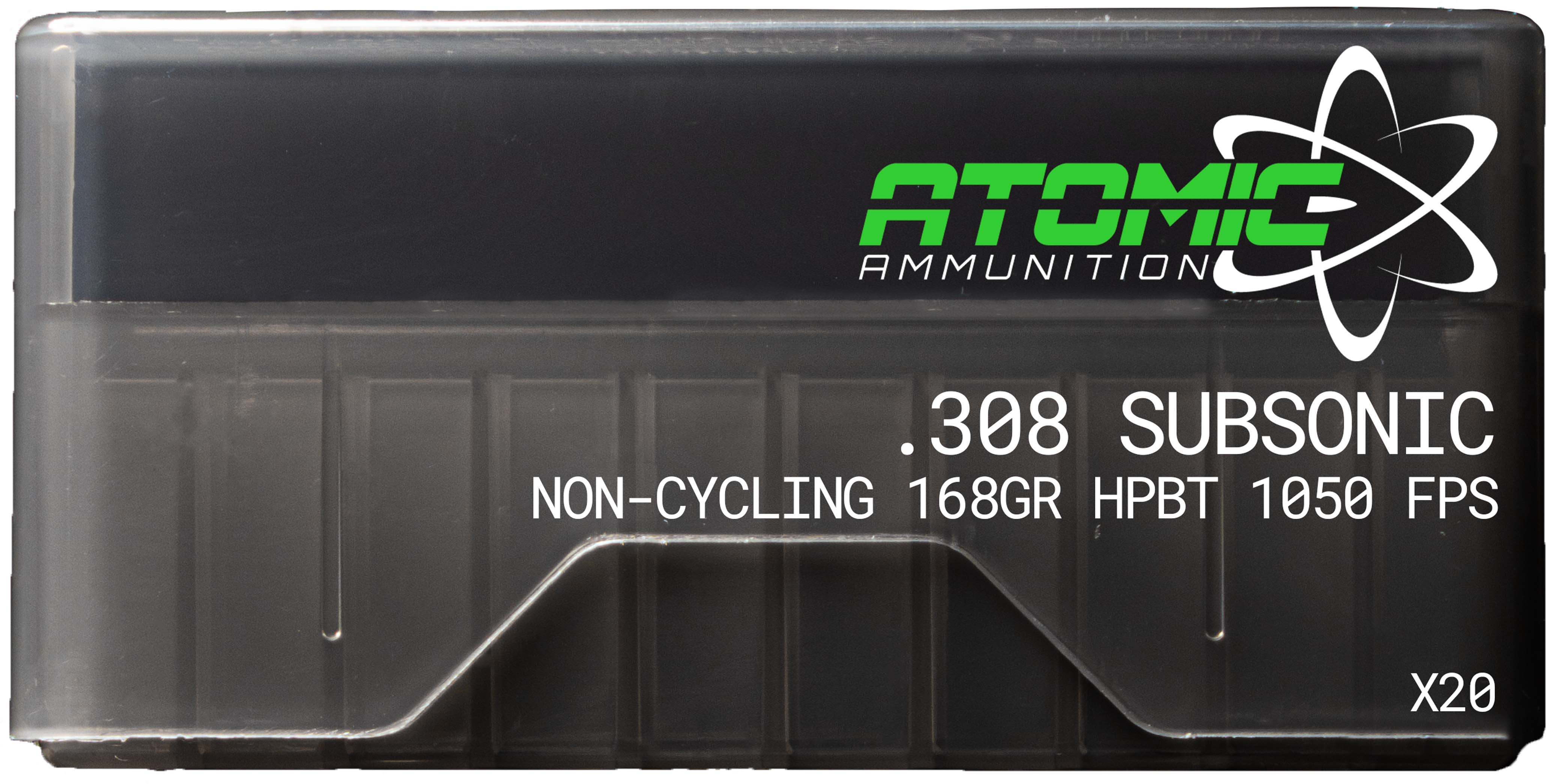 Atomic ATM 308 168GR SUB HPBT 20RD