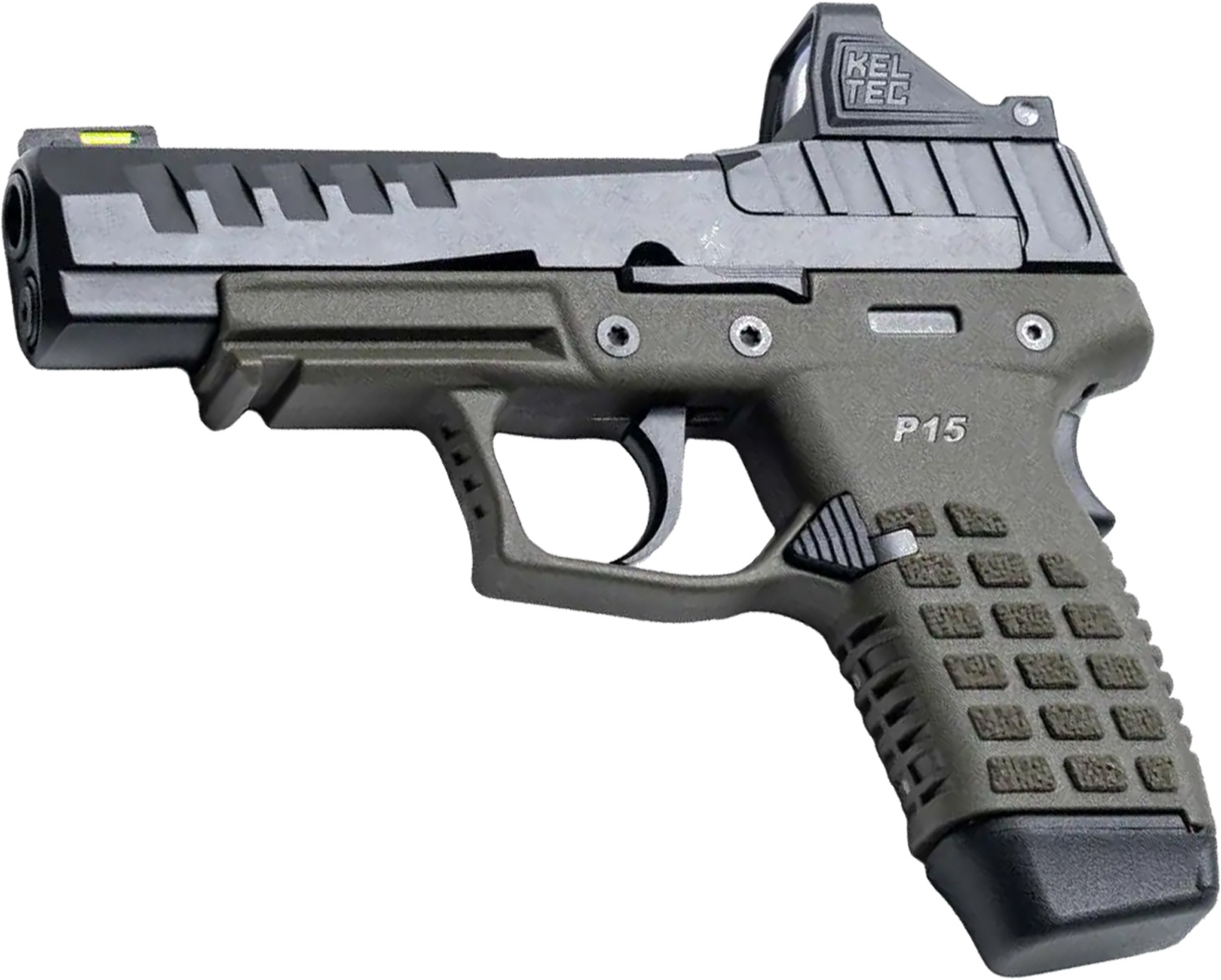 Kel-Tec KEL P15 9MM PST 15RD GRN RFX11