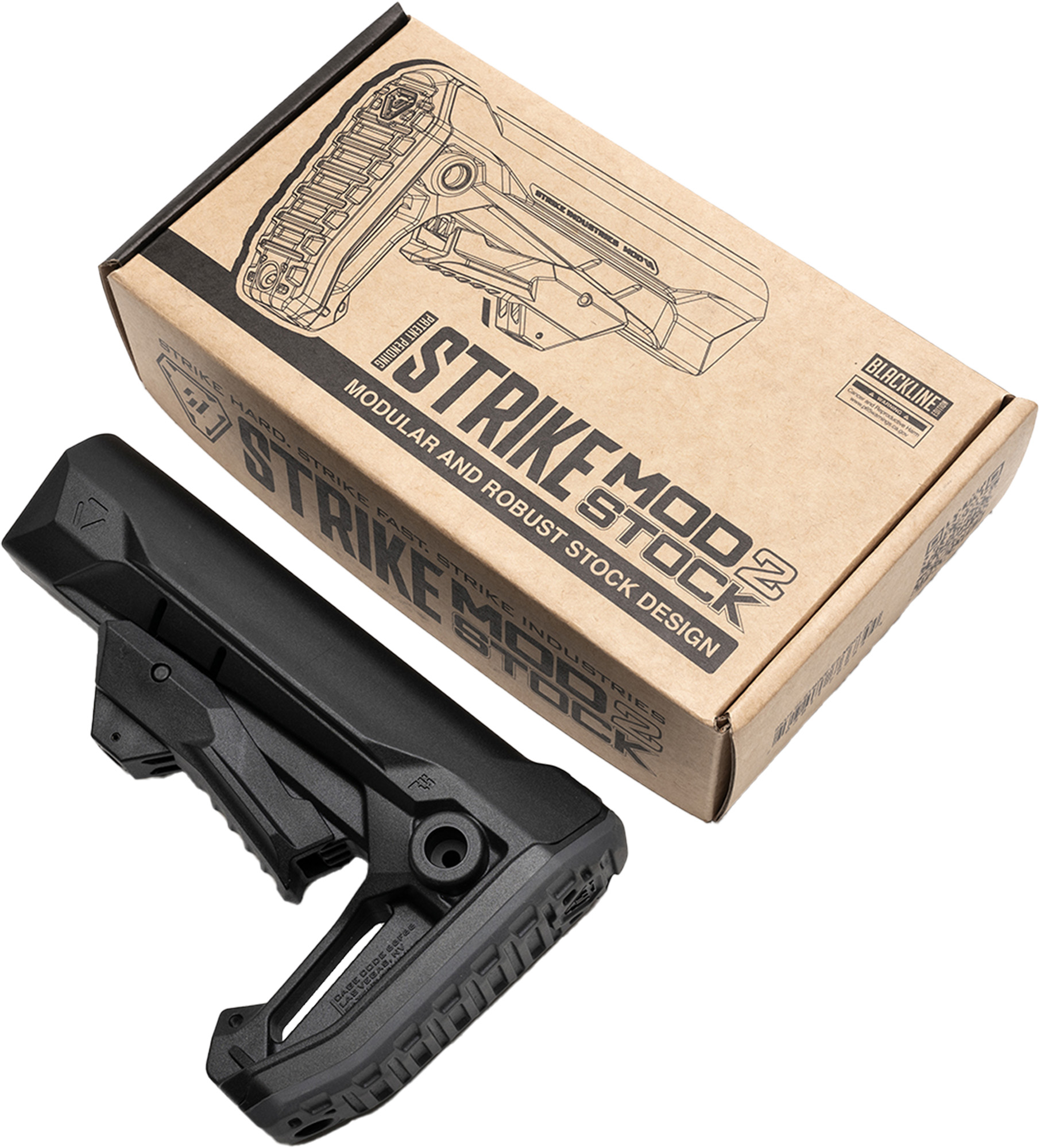Strike Industries SKI MOD2 STOCK BLK