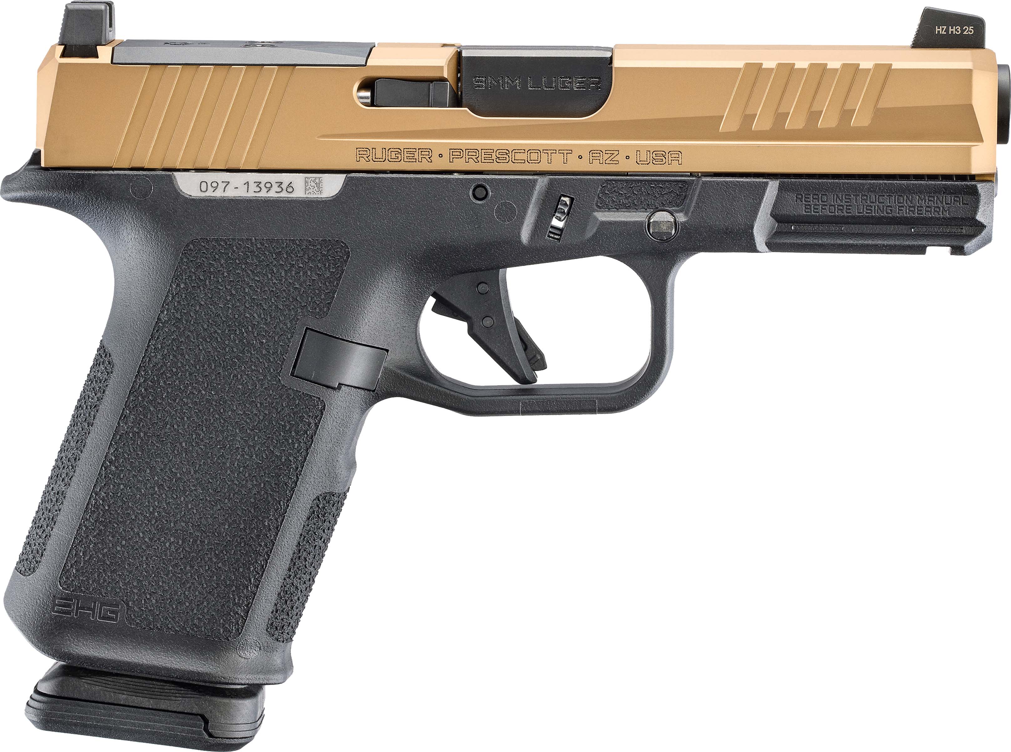 Ruger RUG RXM 9MM PST 4 CP PVD 15R