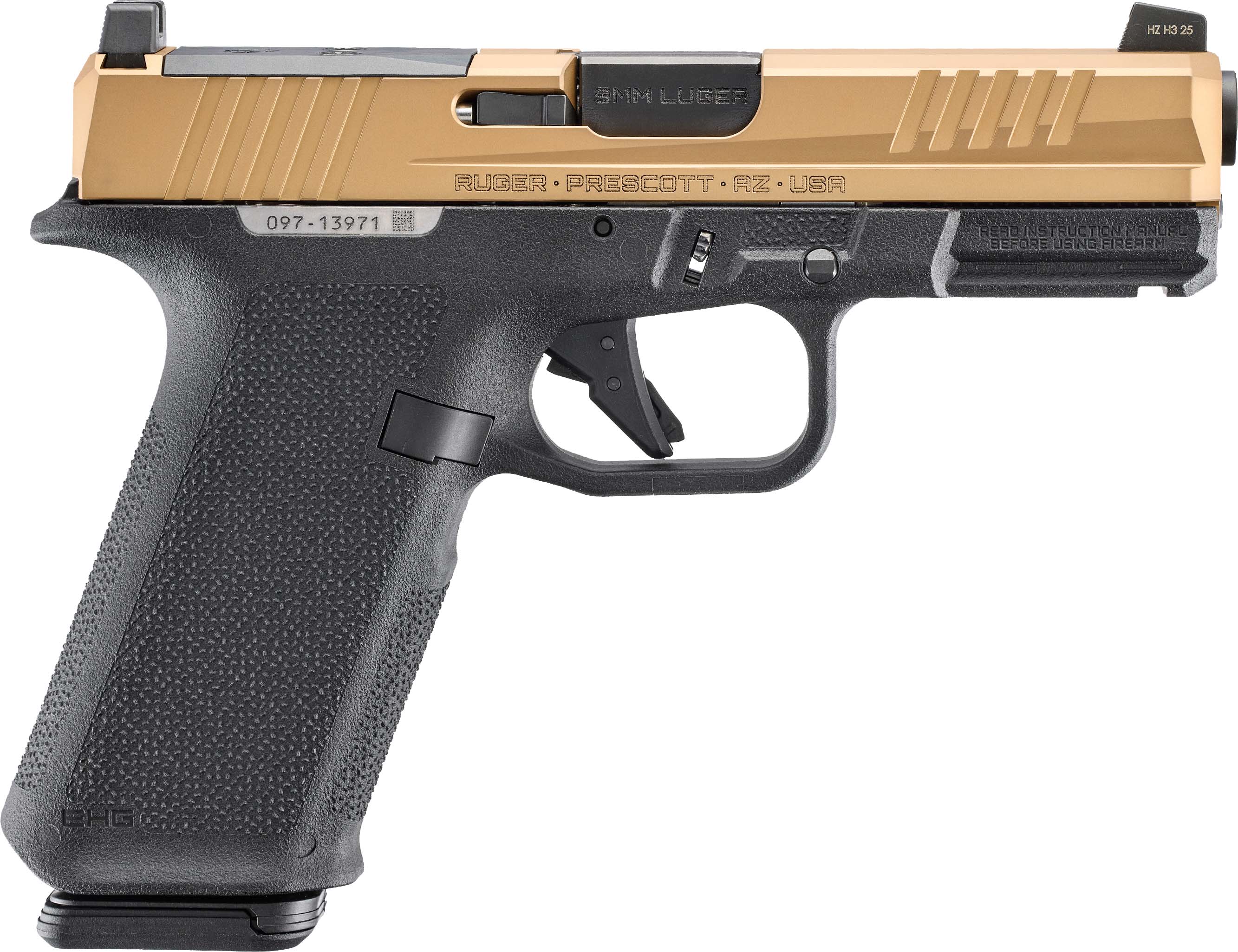 Ruger RUG RXM 9MM PST 4 CP PVD 17R