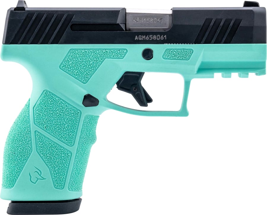 Taurus GX2 9mm Luger Pistol, 13+1 rd, 3.38" barrel, Black/Blue