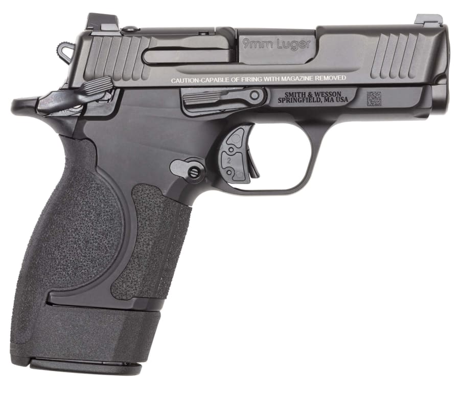 Smith & Wesson CSXE 9mm Luger Pistol, 12+1, 15+1, 17+1 rd, 3.1" barrel, Optic Ready, Black