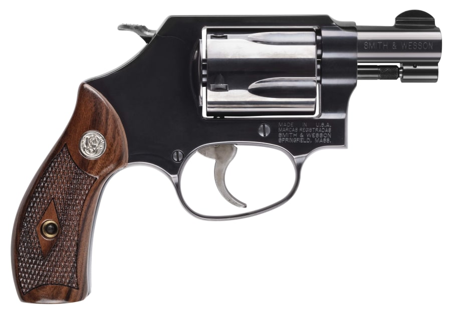 Smith & Wesson 36 No Internal Lock 38 Spl Revolver, 5 rd, 1.875" barrel, Blue