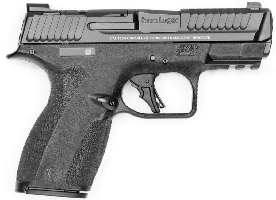 Smith & Wesson M&P Shield X 9mm Luger Pistol, 13+1, 15+1 rd, 3.6" barrel, Black (Model 14263)