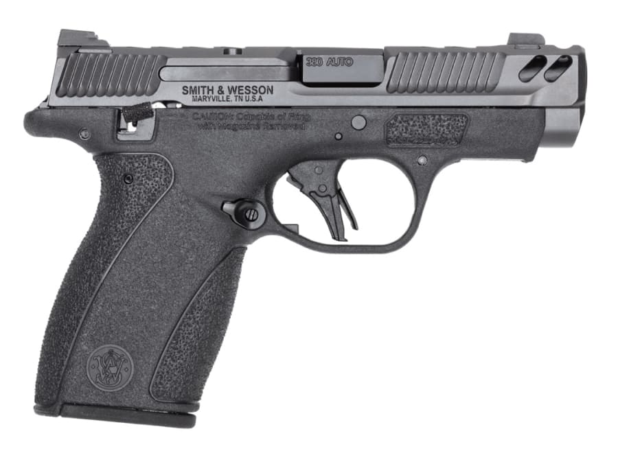 Smith & Wesson Bodyguard 2.0 PC Carry Comp 380 Auto Pistol, 10+1, 12+1 rd, 3.1" barrel, Black (Model 14417)