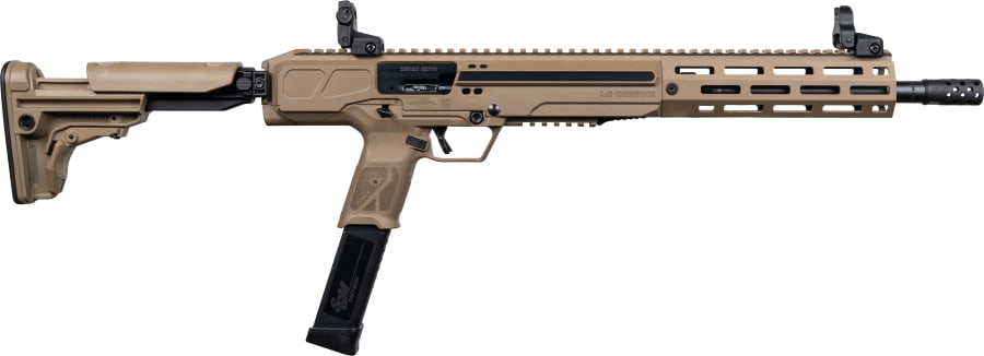 Ruger LC Carbine 10mm Auto Semi-Automatic Rifle, 30+1 rd, 16.25" barrel, Brown, Davidson's Exclusive