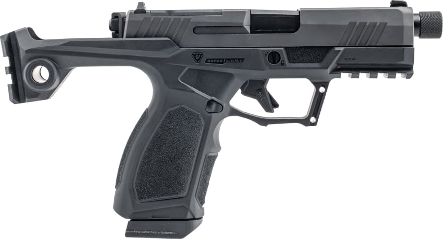 Taurus GX4 Carry 9mm Luger Pistol, 10+1 rd, 3.7" barrel, Black (Model 1-GX4CRP941-10S)