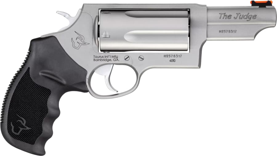 Taurus 45-410 Judge 45 Colt/410 Bore Revolver, 5 rd, 3" barrel, Stainless Steel (Model 2-441039MAG)