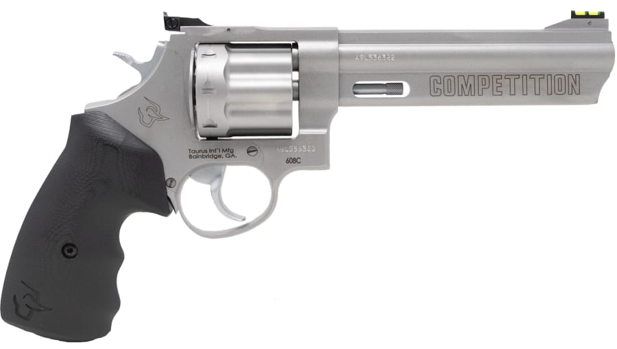 Taurus 608 357 Mag Revolver, 8 rd, 6" barrel, Stainless Steel