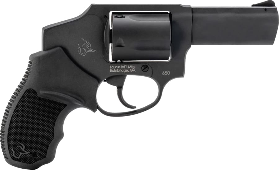 Taurus 650 357 Mag Revolver, 5 rd, 3" barrel, Black