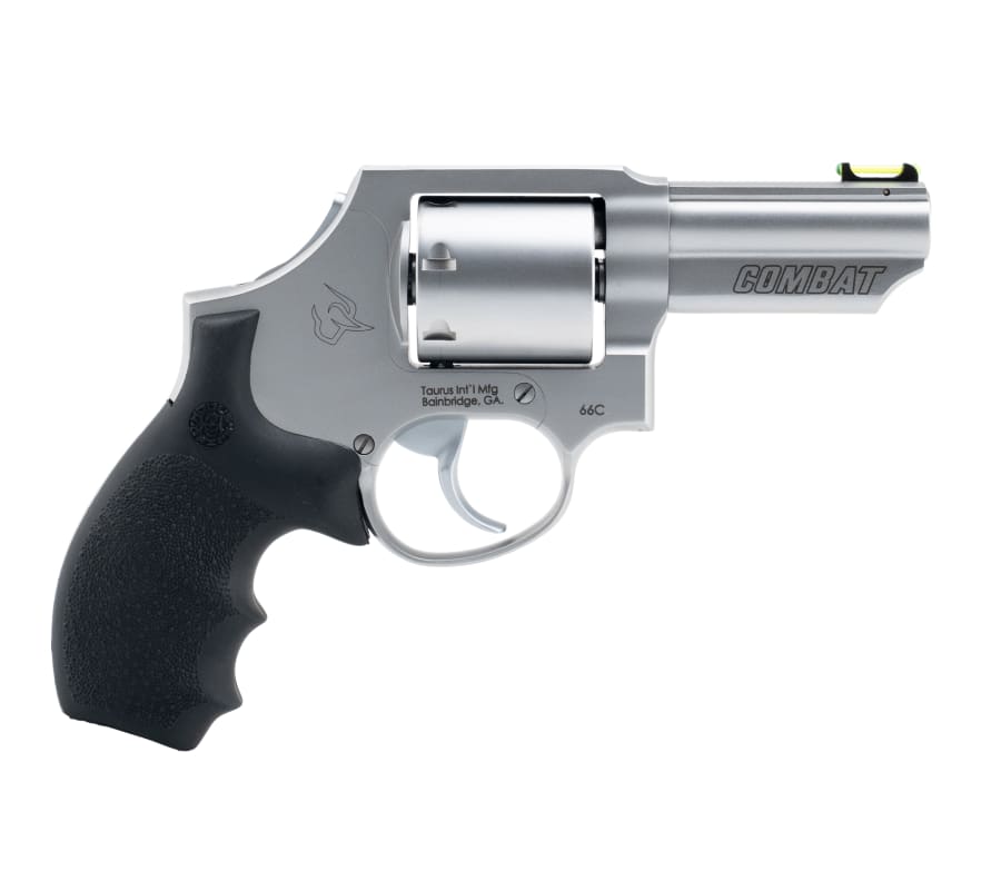 Taurus 66C 357 Mag Revolver, 7 rd, 3" barrel, Stainless Steel