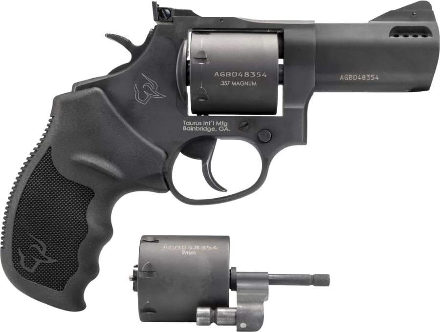 Taurus 692 357 Mag Revolver, 7 rd, 3" barrel, Black