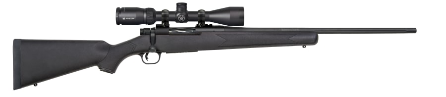 Mossberg Patriot 25-06 Rem Bolt Action Rifle, 5+1 rd, 22" barrel, Blue, Vortex 3-9x40mm Scope Included (Model 28054)