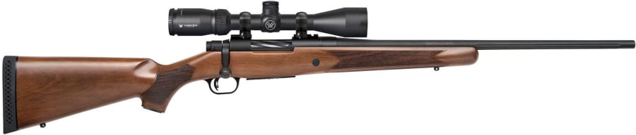 Mossberg Patriot 350 Legend Bolt Action Rifle, 4+1 rd, 22" barrel, Blue, Vortex 3-9x40mm Scope Included