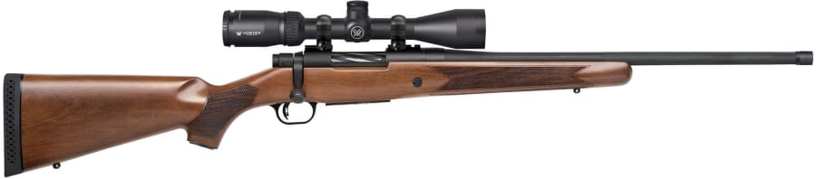 Mossberg Patriot 400 Legend Bolt Action Rifle, 4+1 rd, 20" barrel, Blue, Vortex 3-9x40mm Scope Included