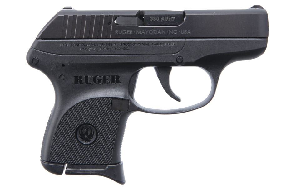 Ruger LCP 380 Auto Pistol, 6+1 rd, 2.75" barrel, Black/Blue