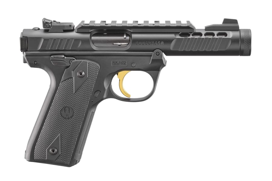 Ruger Mark IV 22/45 Lite 22 LR Pistol, 10+1 rd, 4.4" barrel, Black (Model 43956)