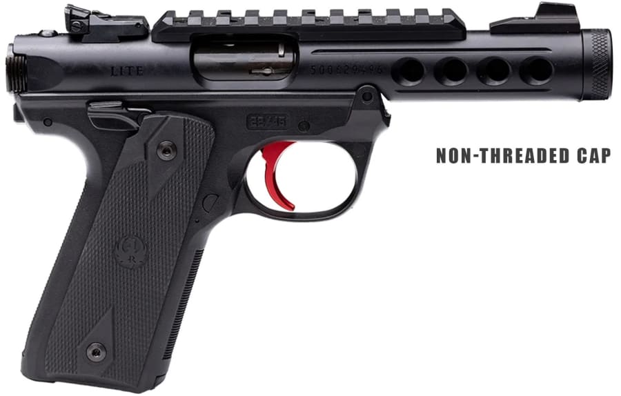Ruger Mark IV 22/45 Lite 22 LR Pistol, 10+1 rd, 4.4" barrel, Black, Davidson's Exclusive