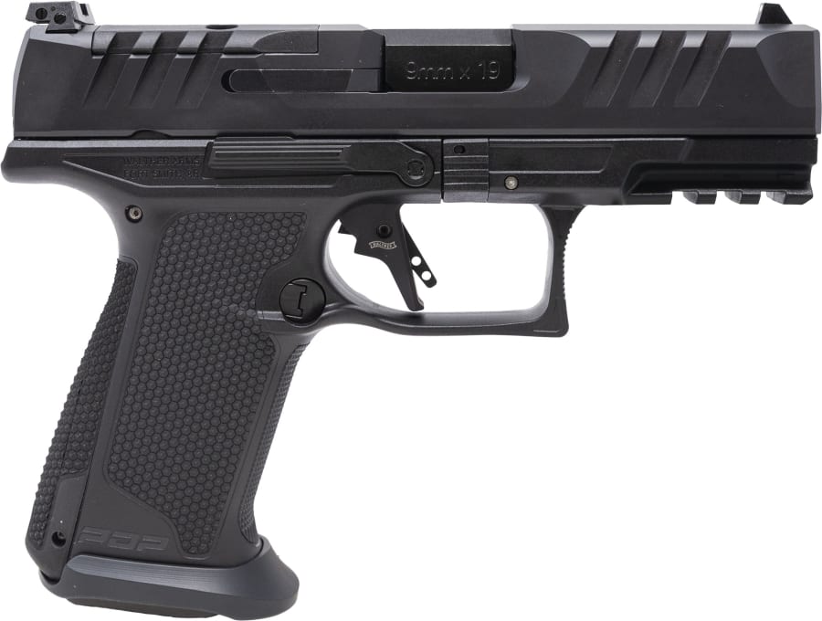Walther Arms PDP PRO-SD F-Series 9mm Luger Pistol, 10+1 rd, 3.5" barrel, Optic Ready, Black