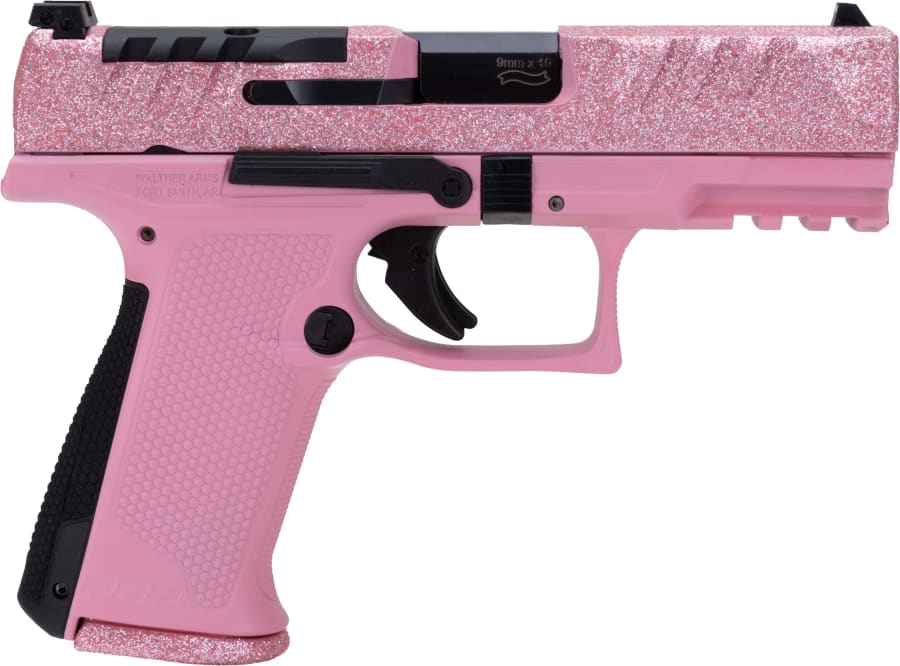 Walther Arms PDP F Series Optic Ready 9mm Luger Pistol, 15+1 rd, 4" barrel, Pink, Davidson's Exclusive