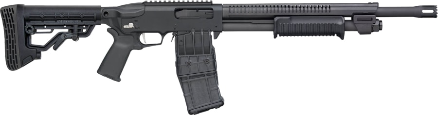 Mossberg 590RM 12 Gauge Pump Action Shotgun, 10+1 rd, 18.5" barrel, Black (Model 50218)