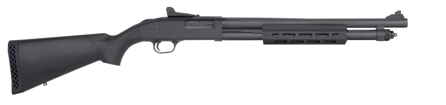 Mossberg 590A1 Mil-Spec 12 Gauge Pump Action Shotgun, 6+1 rd, 18.5" barrel, Black (Model 50765)