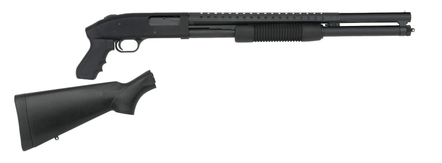 Mossberg 500 Cruiser / Persuader 12 Gauge Pump Action Shotgun, 7+1 rd, 20" barrel, Blue