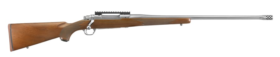 Ruger Hawkeye Hunter WAL 7mm PRC Bolt Action Rifle, 3+1 rd, 24" barrel, Stainless Steel