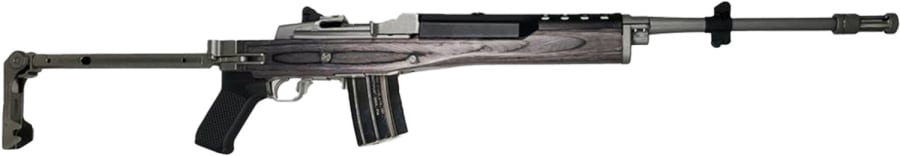Ruger Mini-14 Tactical 5.56 NATO Semi-Automatic Rifle, 20+1 rd, 18.5" barrel, Stainless Steel, Davidson's Exclusive