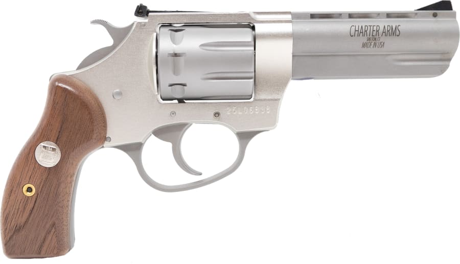 Charter Arms Pathfinder II 22 LR Revolver, 8 rd, 3.5" barrel, Stainless Steel