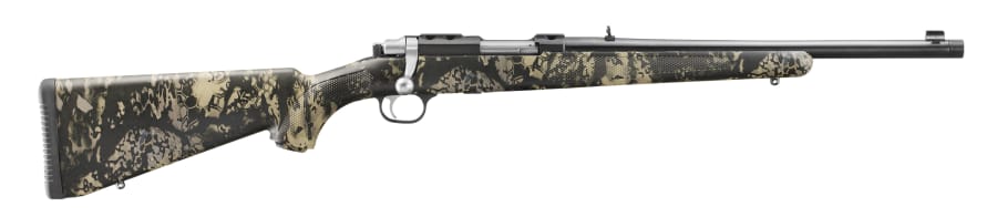 Ruger 77/44 44 Rem Mag Bolt Action Rifle, 4+1 rd, 16.6" barrel, Blue (Model 7427)