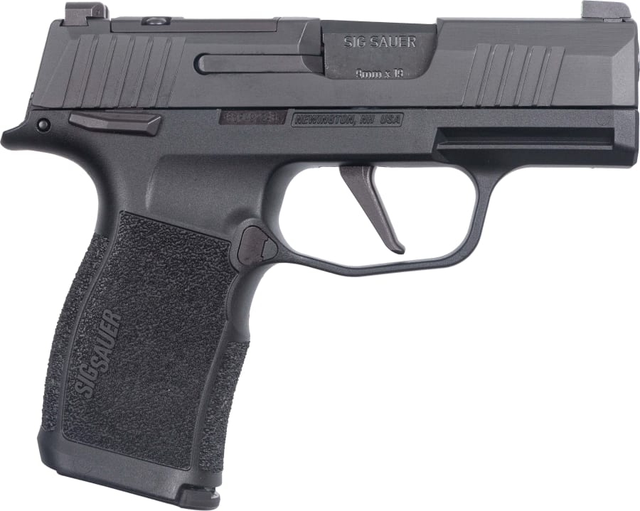 Sig Sauer P365X Manual Safety 9mm Luger Pistol, 10+1 rd, 3.1" barrel, Black