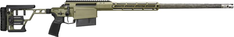 Sig Sauer Cross Magnum Sawtooth 300 Win Mag Bolt Action Rifle, 6+1 rd, 24" barrel, Green