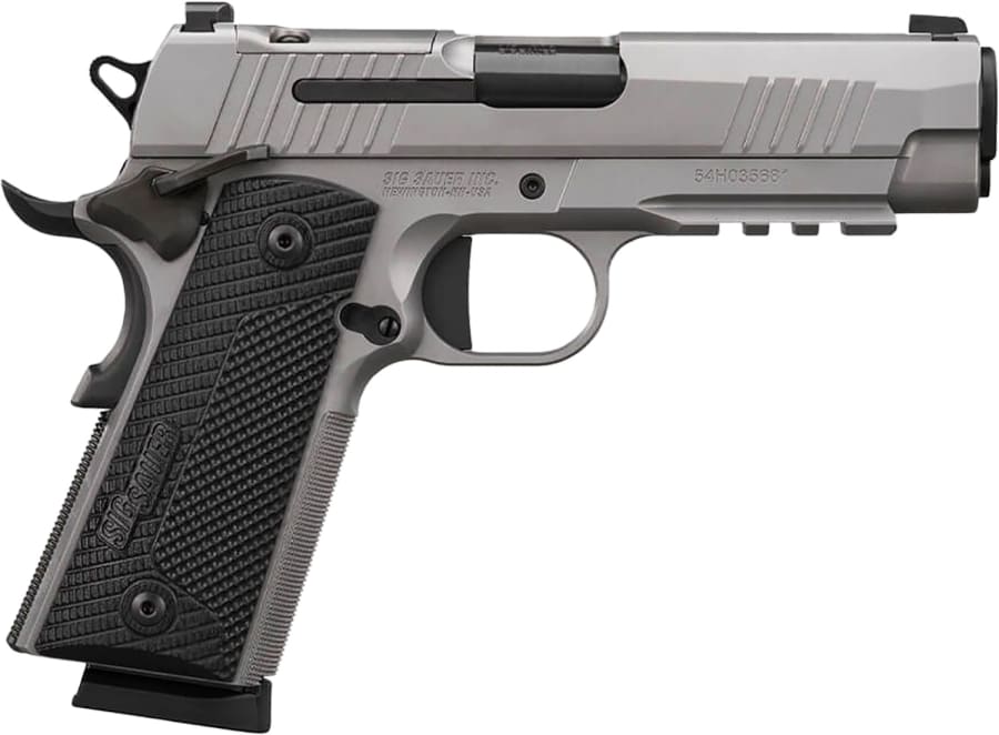 Sig Sauer 1911 XCarry 45 Auto Pistol, 8+1 rd, 4.2" barrel, Stainless Steel