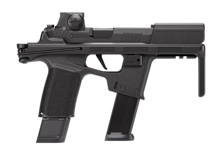Sig Sauer P365 FLUX 9mm Luger Pistol, 21+1, 17+1 rd, 6" barrel, Black