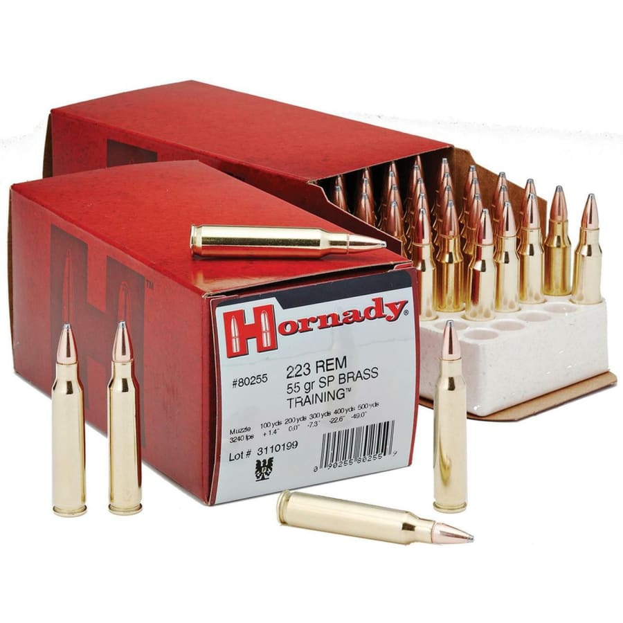 Hornady Custom 223 Rem, 55 gr Spire Point, 50 rounds