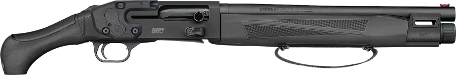 Mossberg 990 Aftershock 12 Gauge Semi-Automatic Shotgun, 5+1 rd, 14.75" barrel, Black (Model 83003)