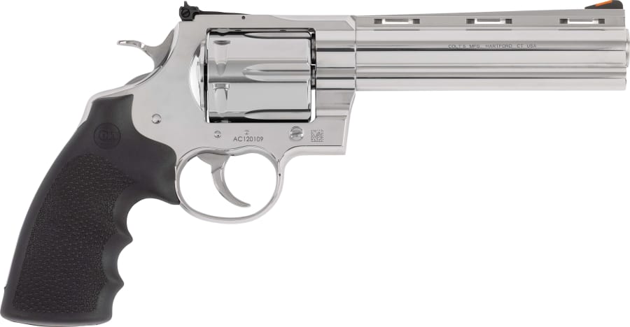 Colt Anaconda 45 Colt Revolver, 6 rd, 6" barrel, Stainless Steel