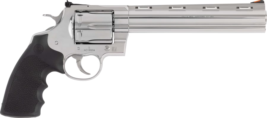 Colt Anaconda 45 Colt Revolver, 6 rd, 8" barrel, Stainless Steel