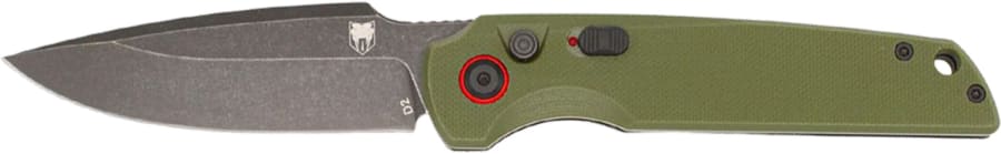 CobraTec Jackal OD Green Auto Folder, Automatic
