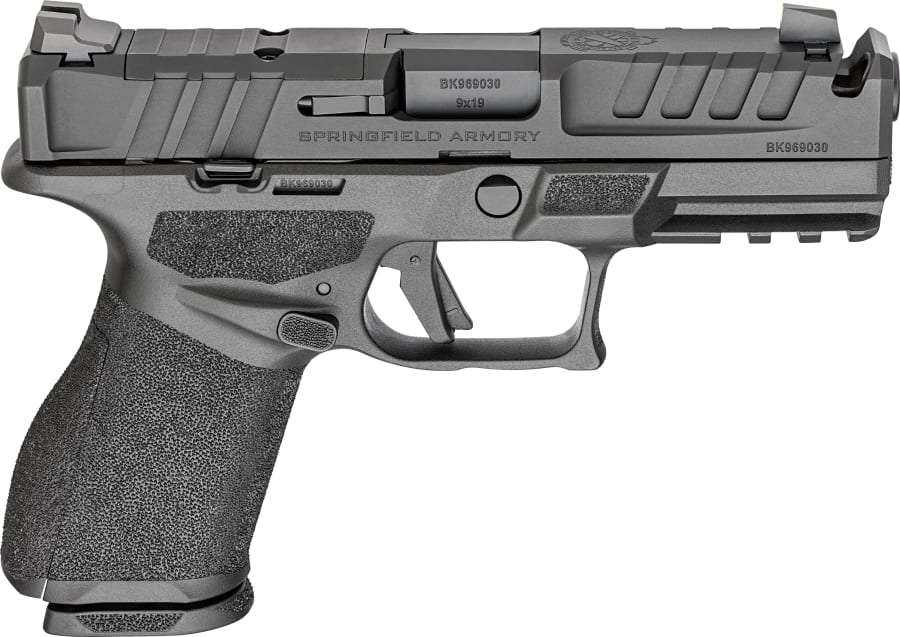 Springfield Armory USA Echelon 4.0C Comp 9mm Luger Pistol, 15+1 rd, 4" barrel, Black