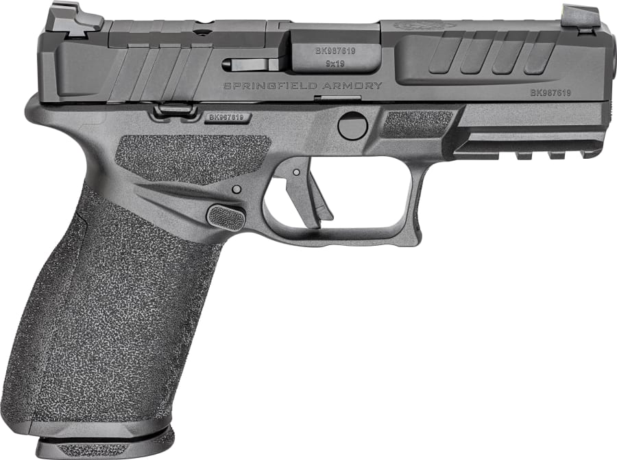 Springfield Armory USA Echelon 4.0FC 9mm Luger Pistol, 17+1 and 20+1 rd, 4" barrel, Black (Model EC9409BFC-U)