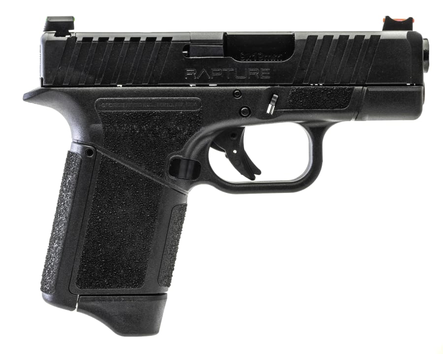 GForce Arms GF9 Rapture 9mm Luger Pistol, 12+1 rd, 3.25" barrel, Optic Ready, Black (Model GF932512BB)