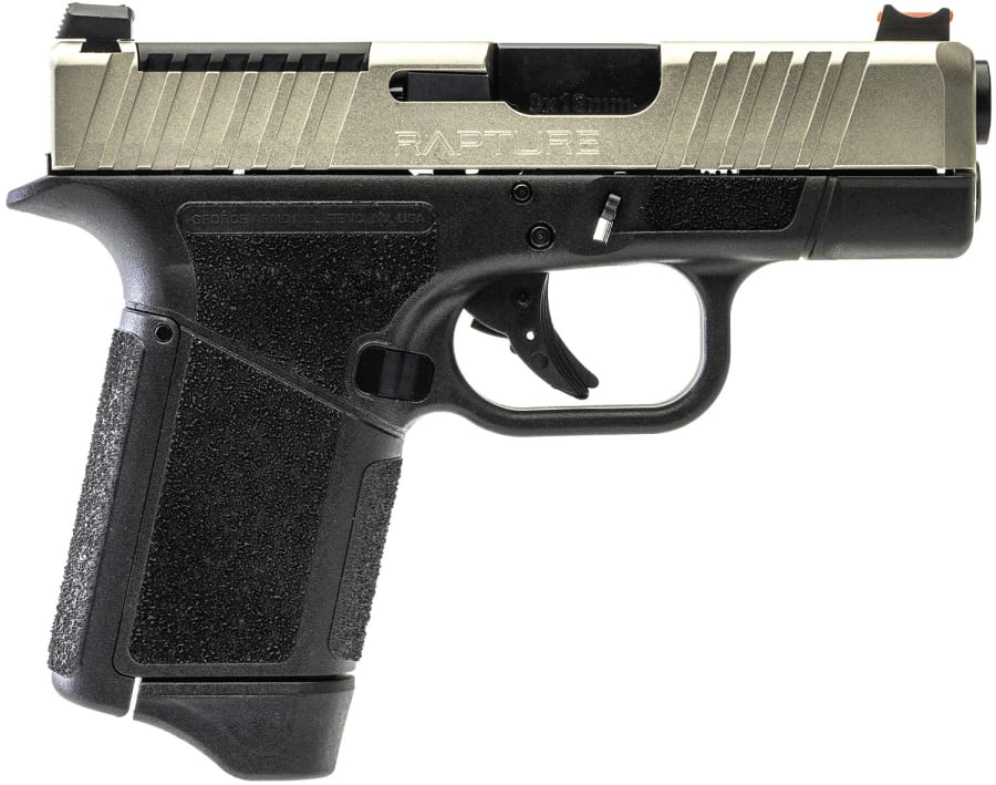 GForce Arms GF9 Rapture 9mm Luger Pistol, 12+1 rd, 3.25" barrel, Optic Ready, Gray (Model GF932512GN)