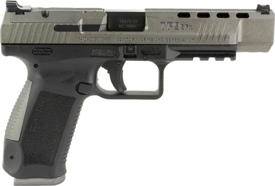 Canik TP9SFx 9mm Luger Pistol, 10+1 rd, 5.2" barrel, Black
