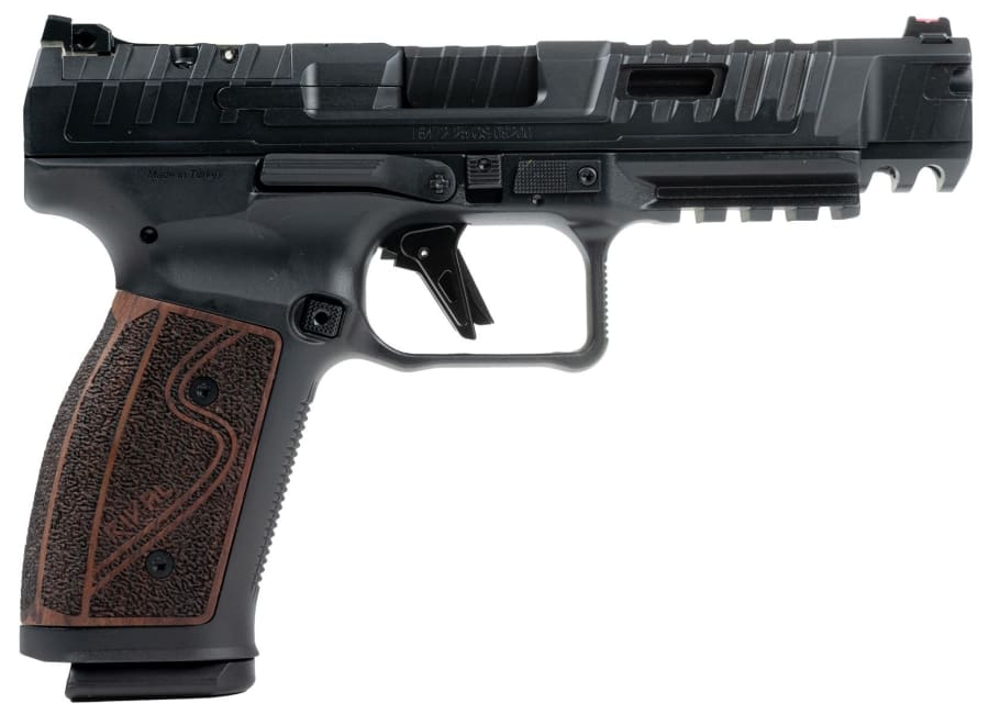 Canik SFx Rival-S 9mm Luger Pistol, 18+1 rd, 5" barrel, Black (Model HG7010R-N)
